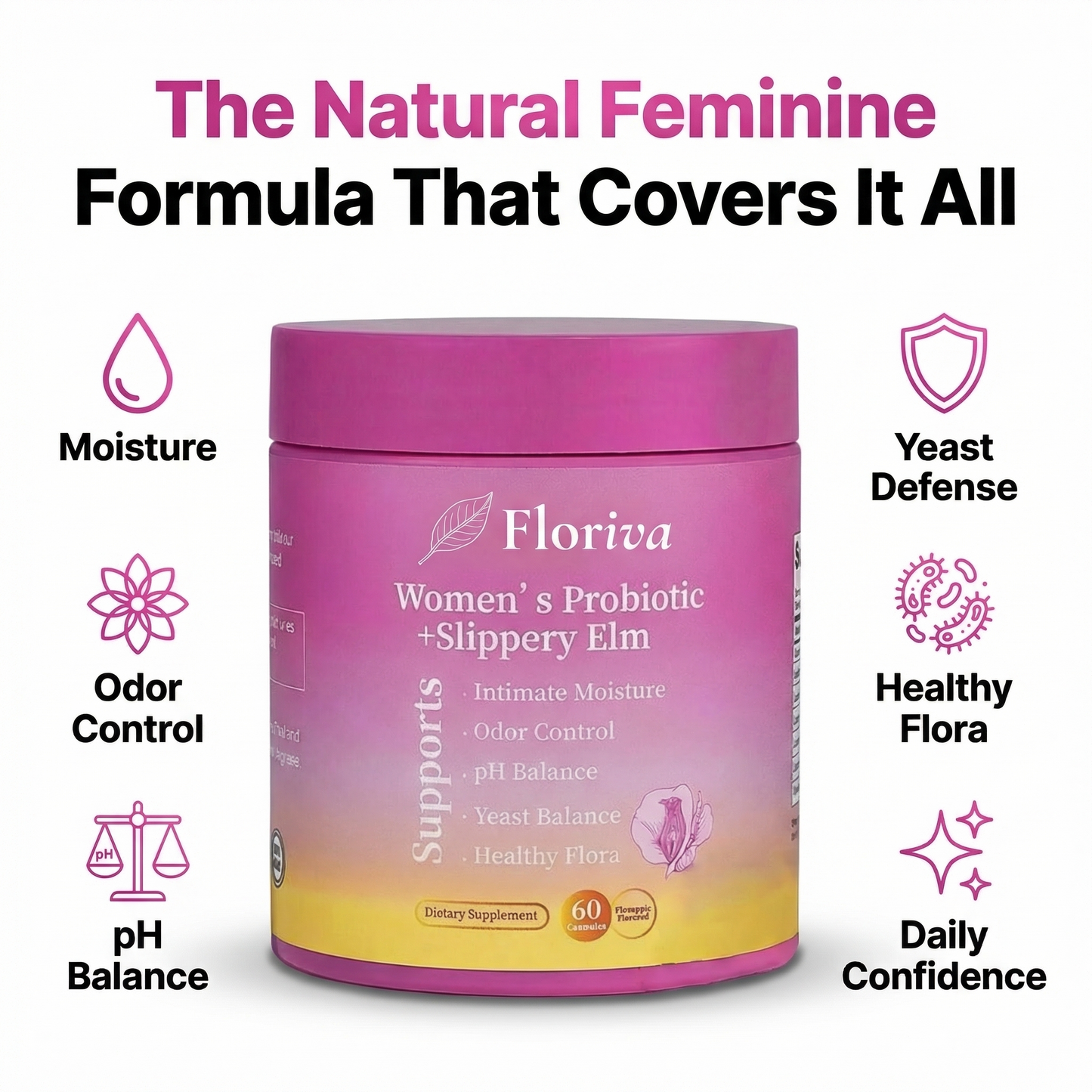 5-in-1 - Vaginal Odor Defense Complex